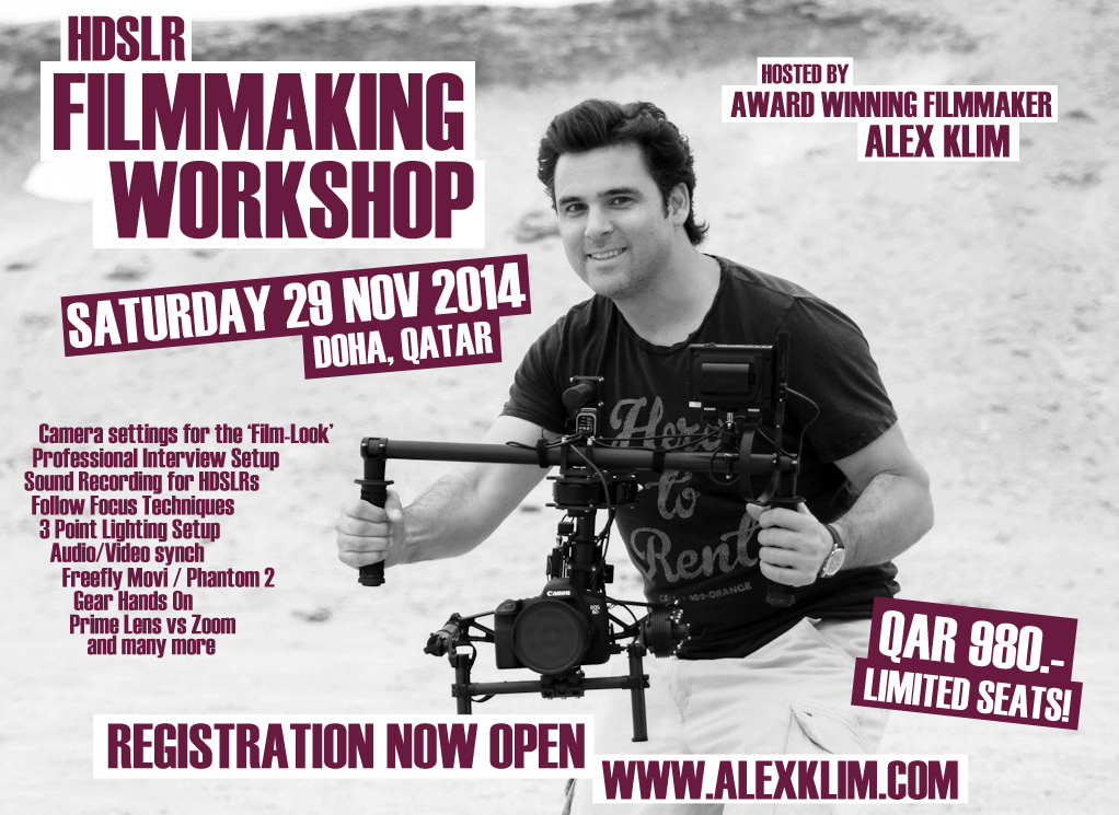 FILMMAKING WORKSHOP DOHA 2014